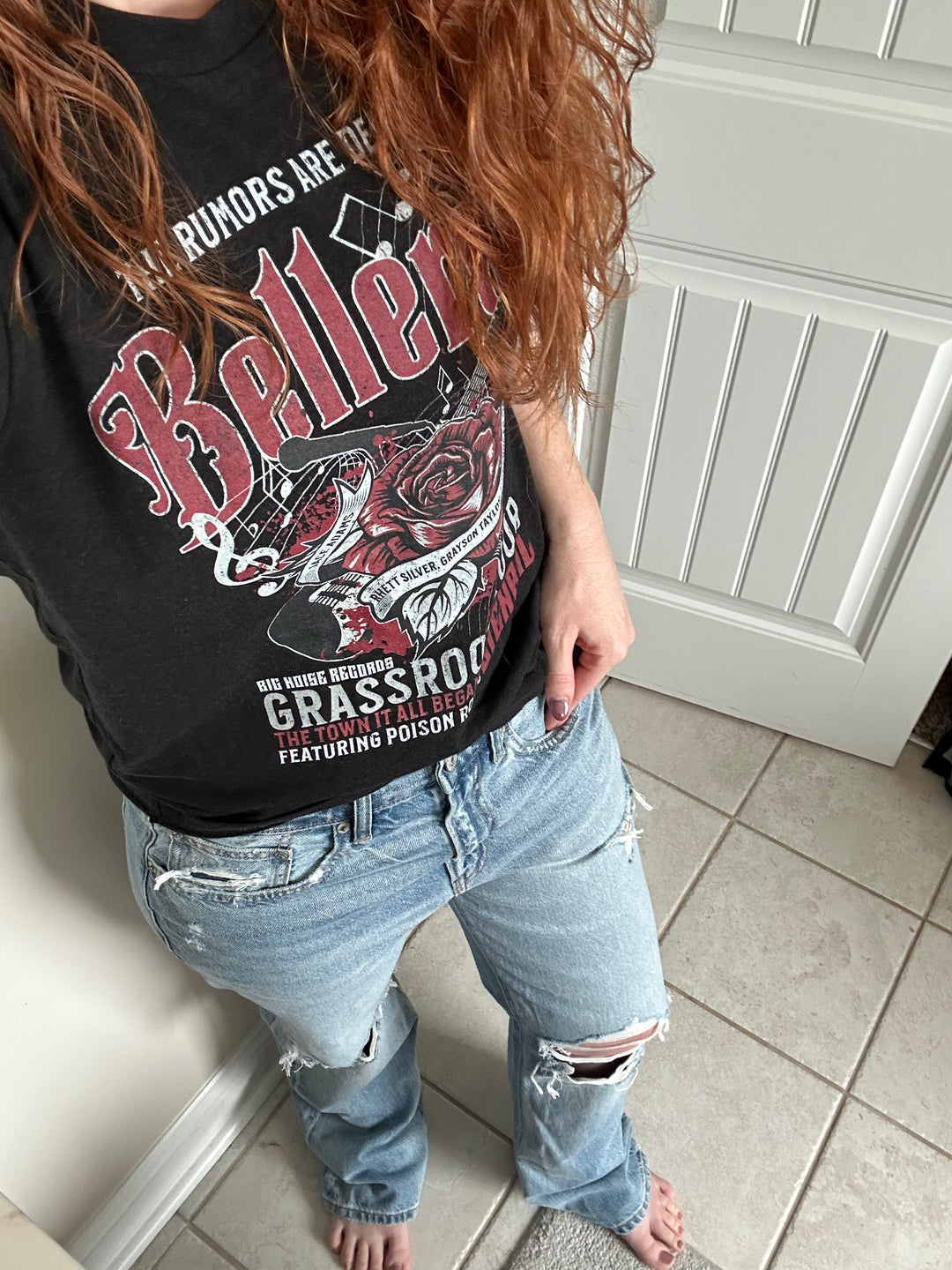 Camiseta unisex Tate James y Jaymin Eve: Concierto de Bellerose