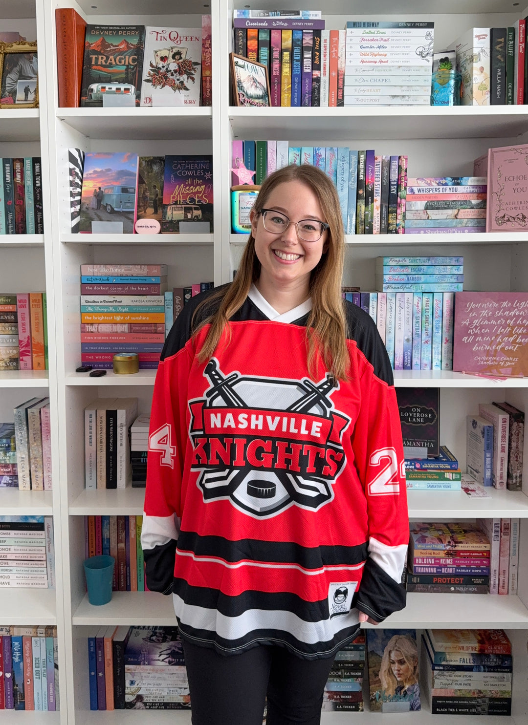 Nashville Knights Recycled Hockey Fan Jersey