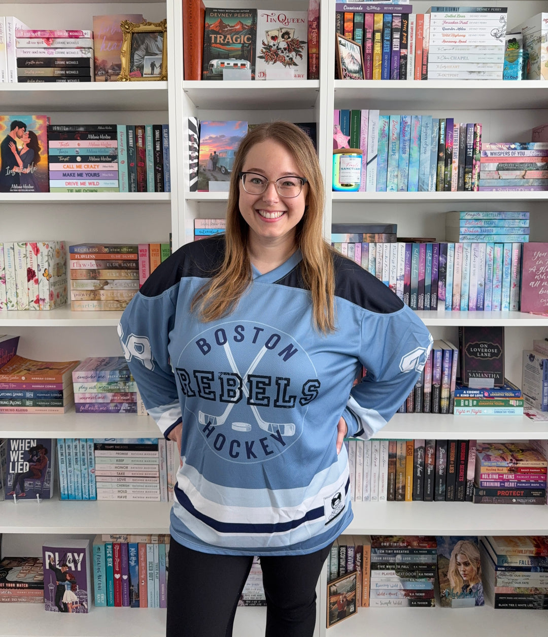 Boston Rebels Recycled Hockey Fan Jersey