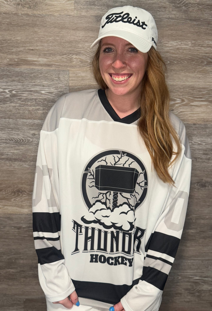 Atlanta Thunder Hockey Recycled Hockey Fan Jersey