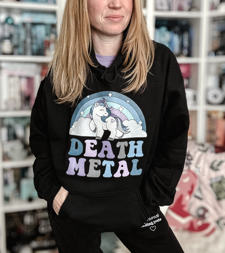 Death Metal Unicorn Unisex Hoodie