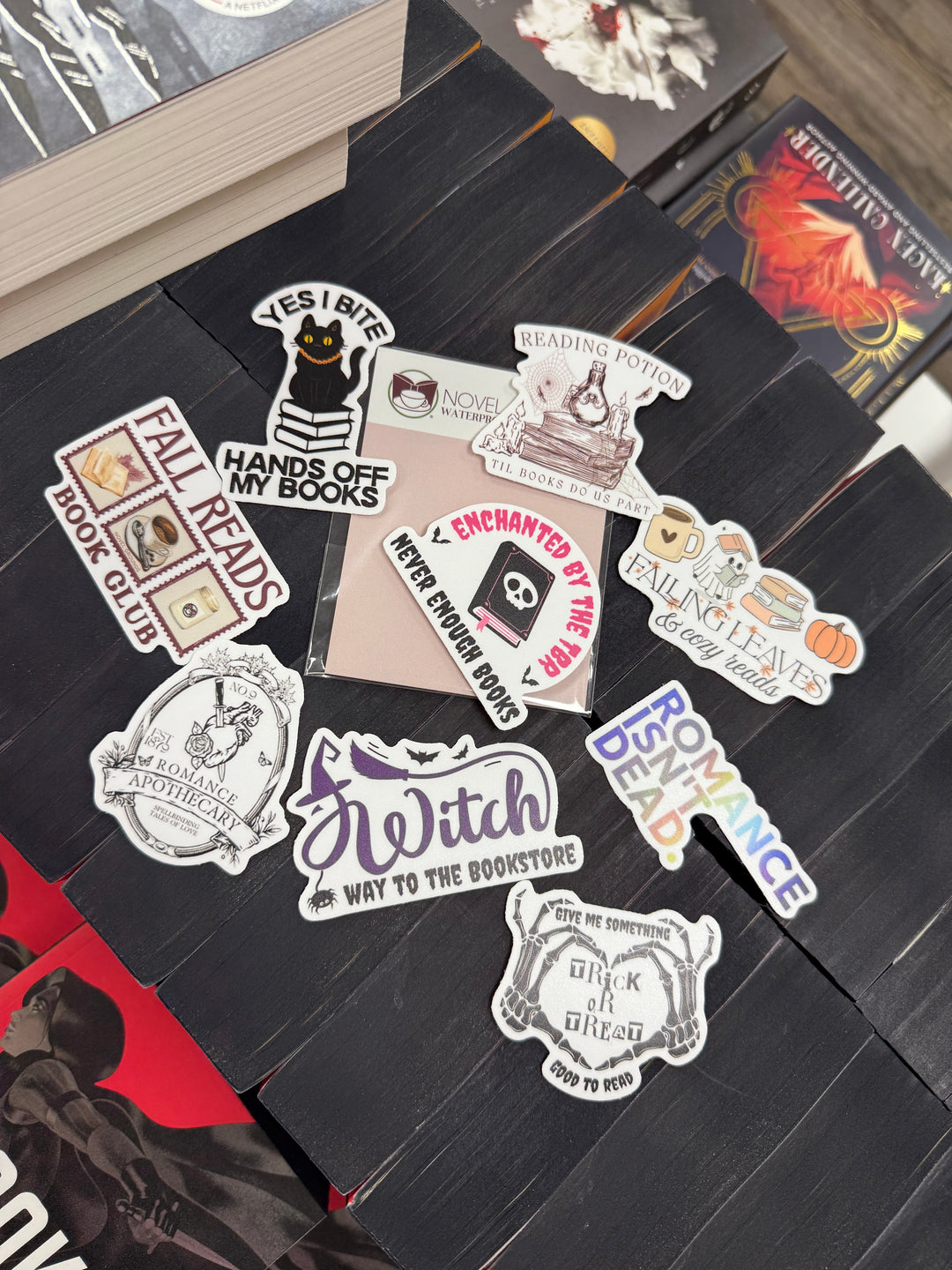 Fall Reads Sticker Pack