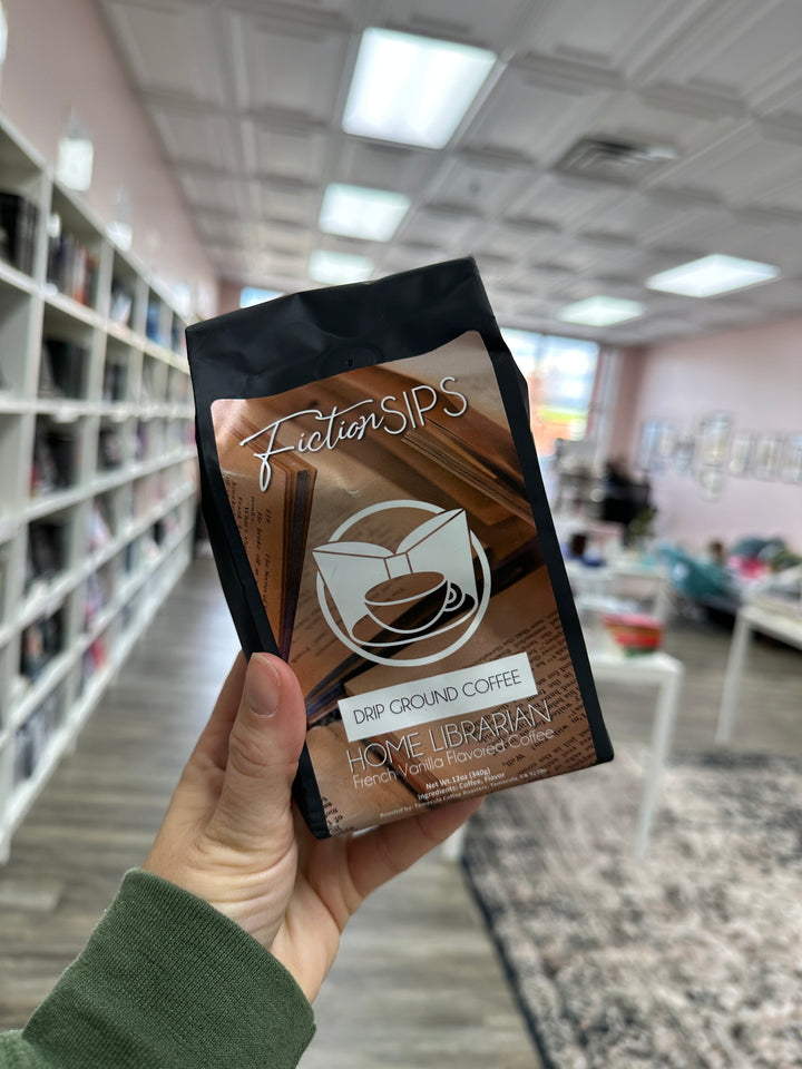 Fiction Sips Home Bibliotecario 12oz