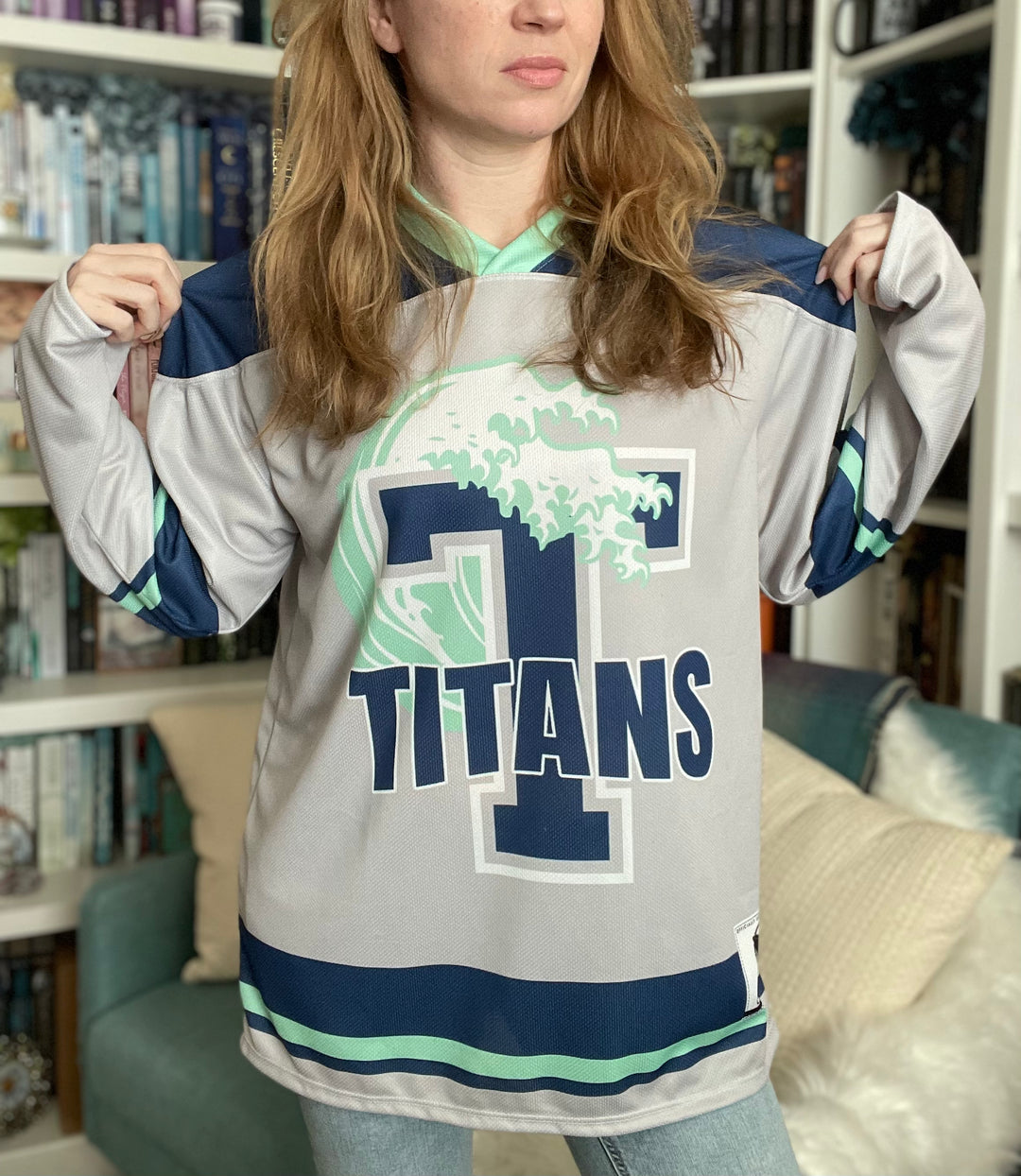 Colorado Titans Recycled Hockey Fan Jersey