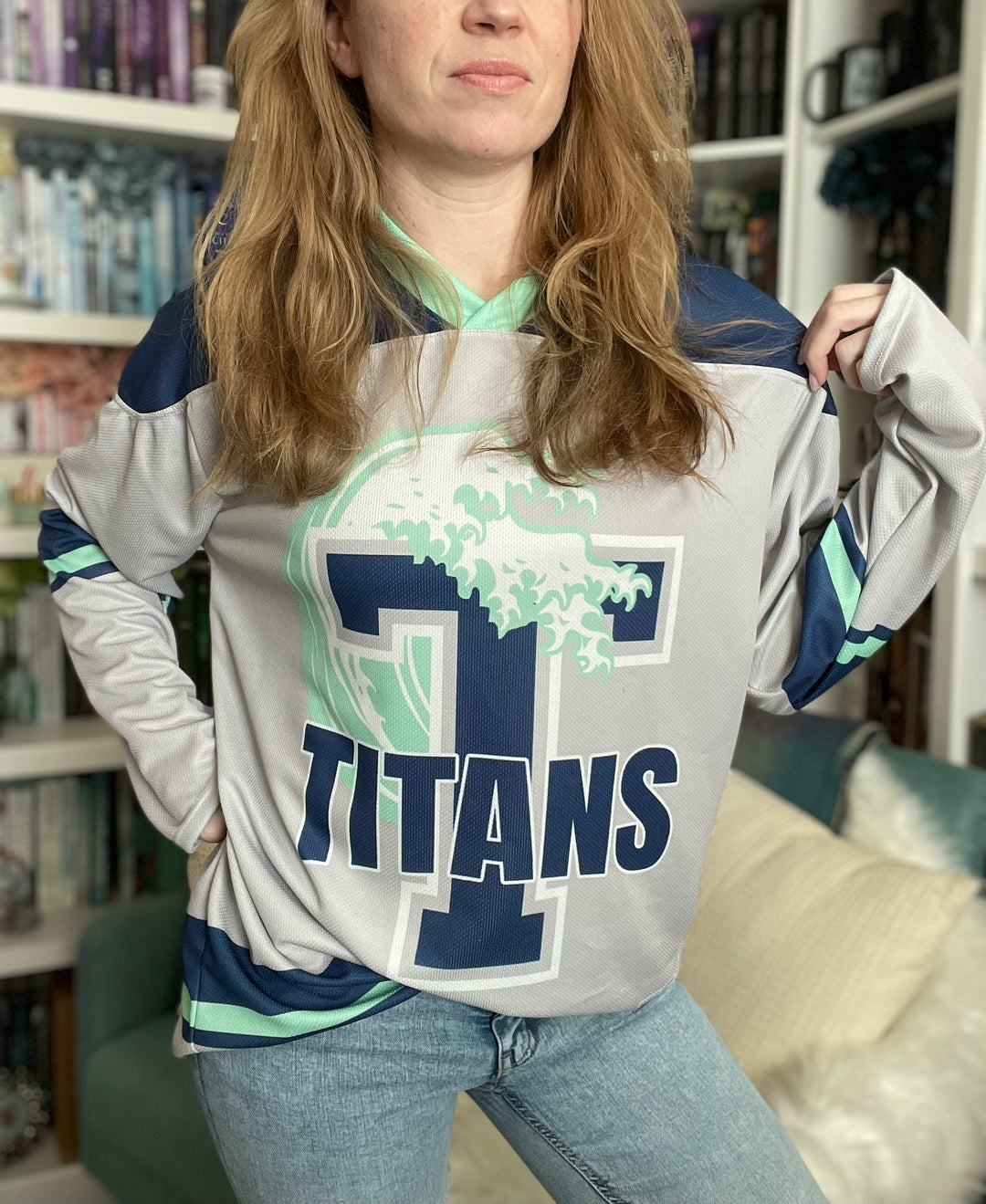 Colorado Titans Recycled Hockey Fan Jersey