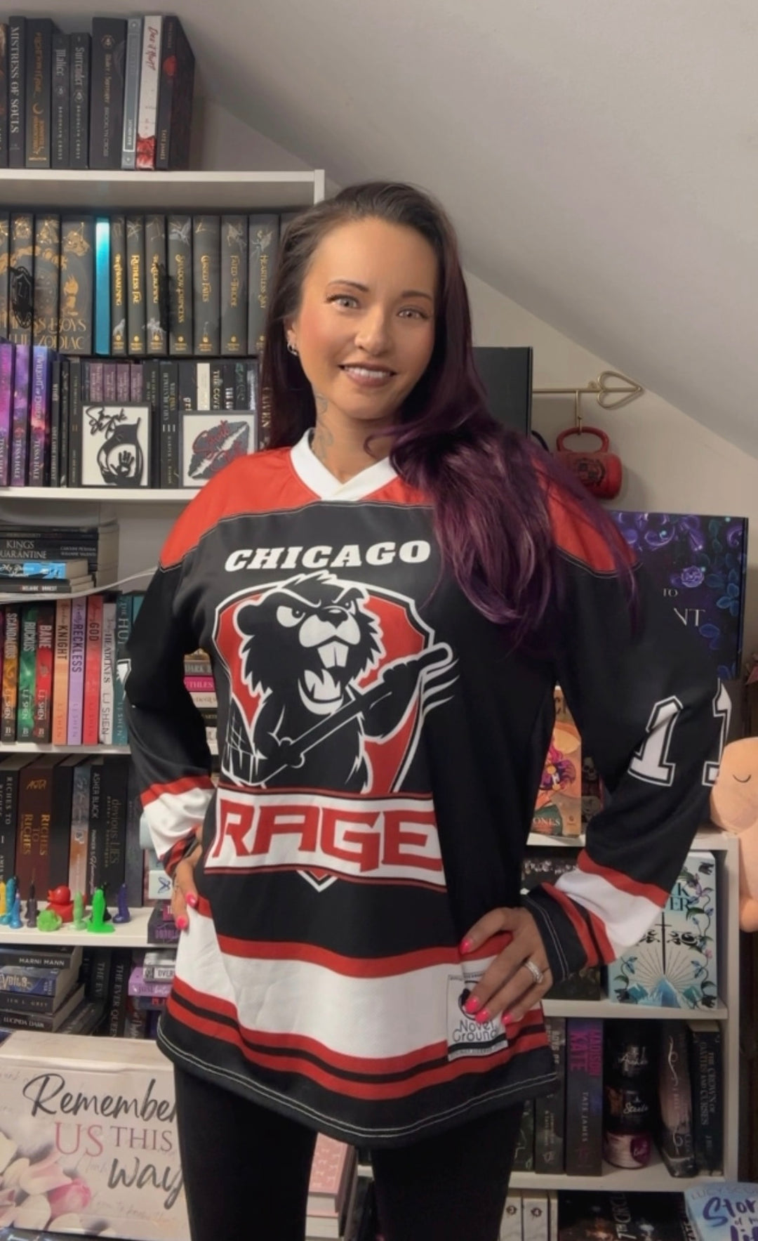 Chicago Rage Recycled Hockey Fan Jersey