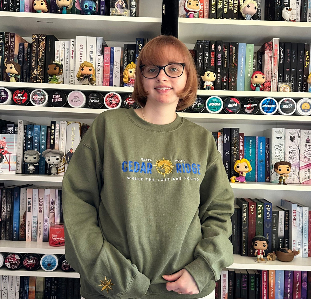Cedar Ridge Embroidered Unisex Sweatshirt