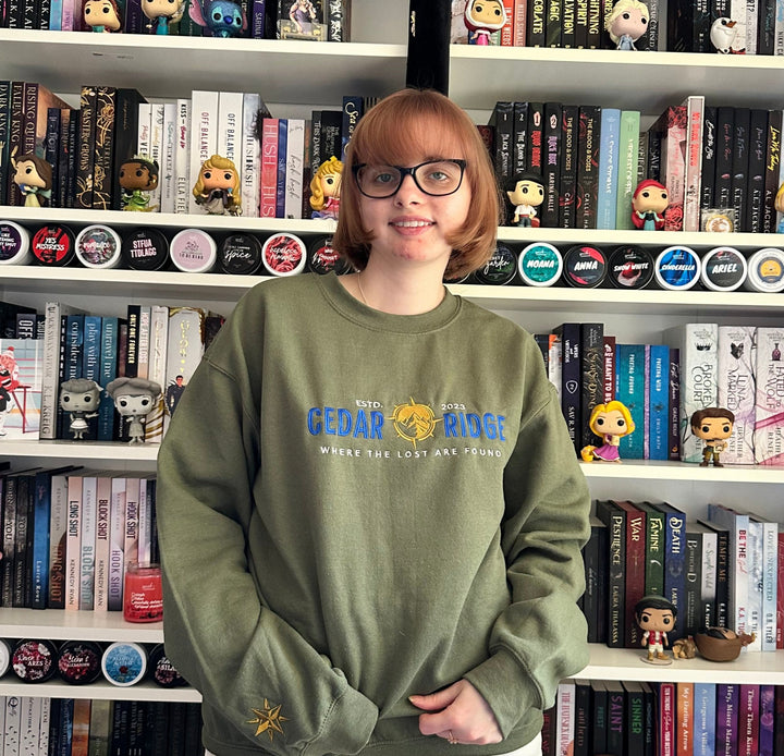 Cedar Ridge Embroidered Unisex Sweatshirt