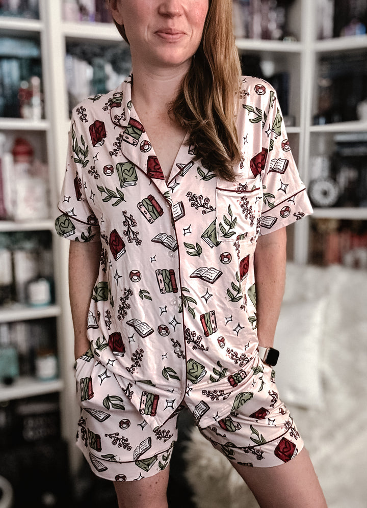 Novel Pajama Set - SHORTS