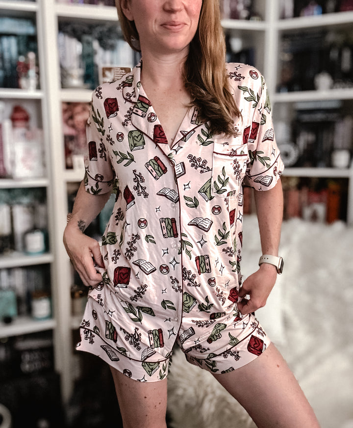 Novel Pajama Set - SHORTS