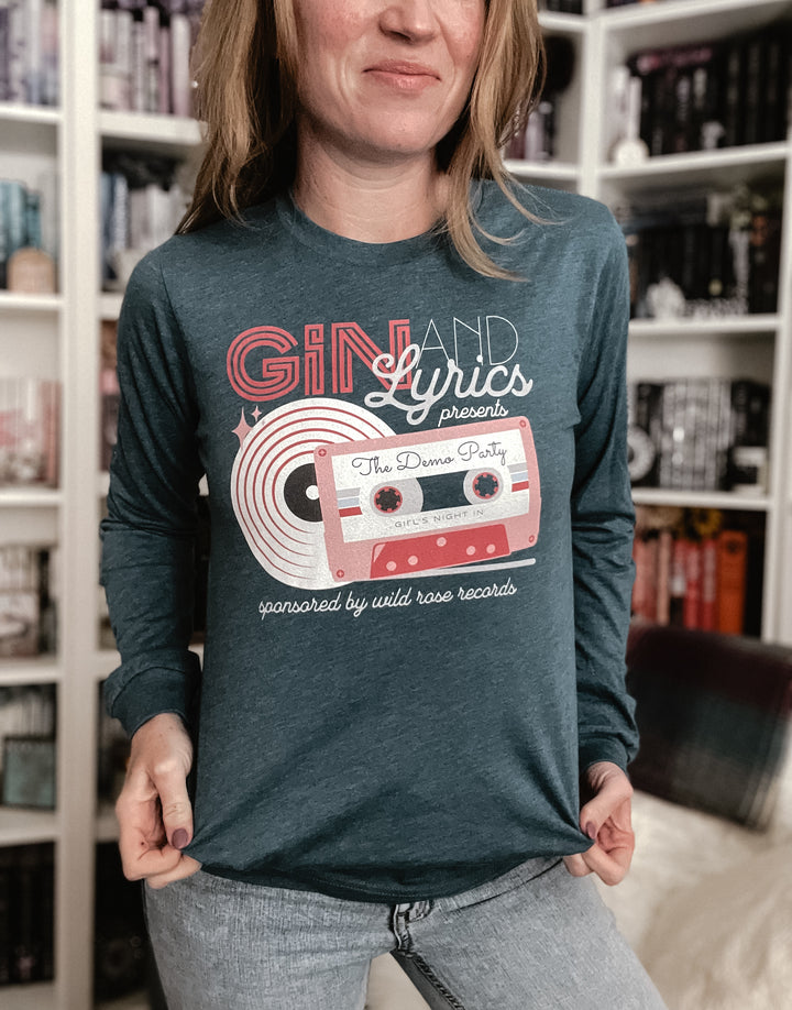 Gin & Lyrics Unisex Long Sleeve Tee
