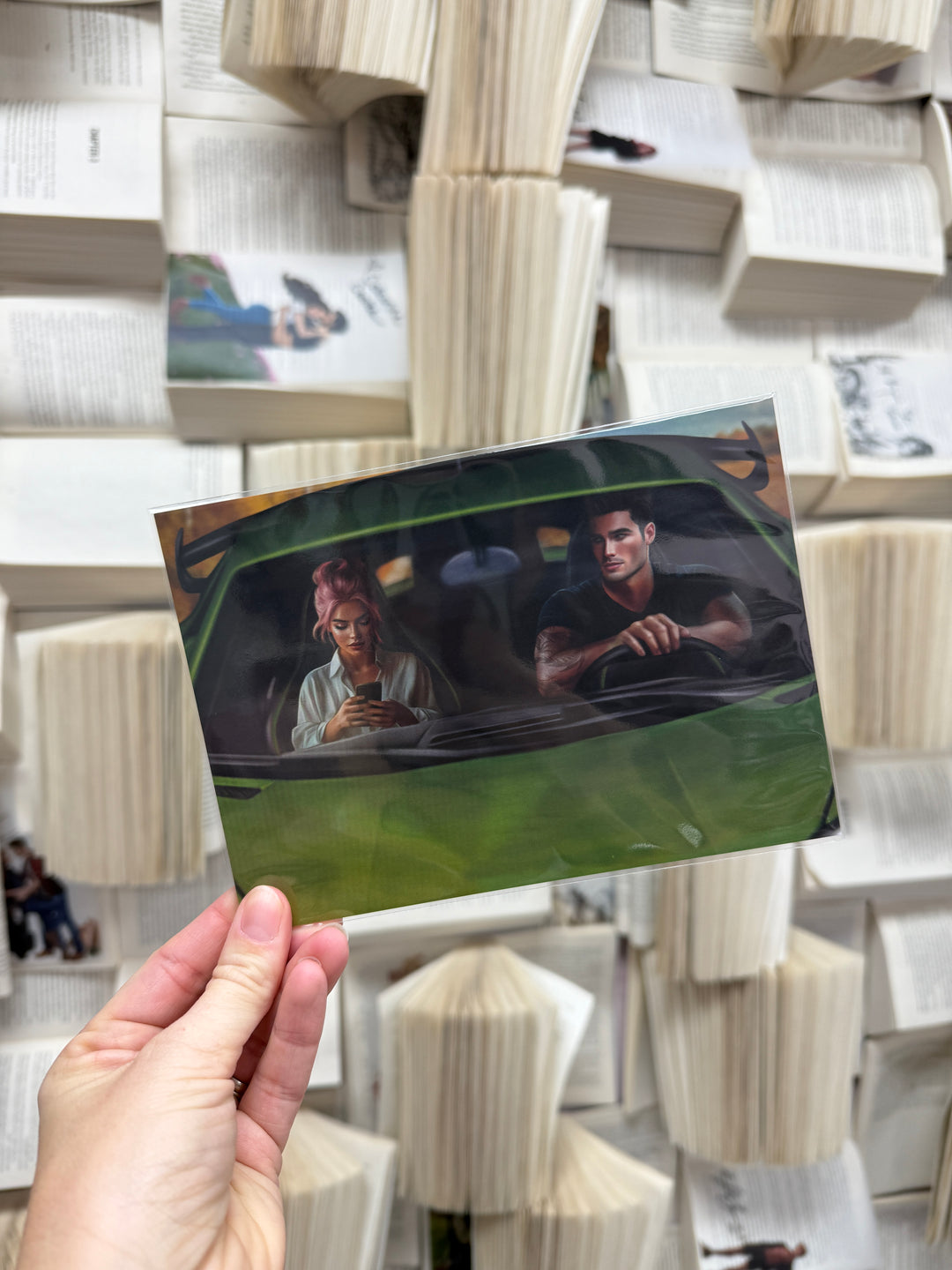 The Car Ride Art Print