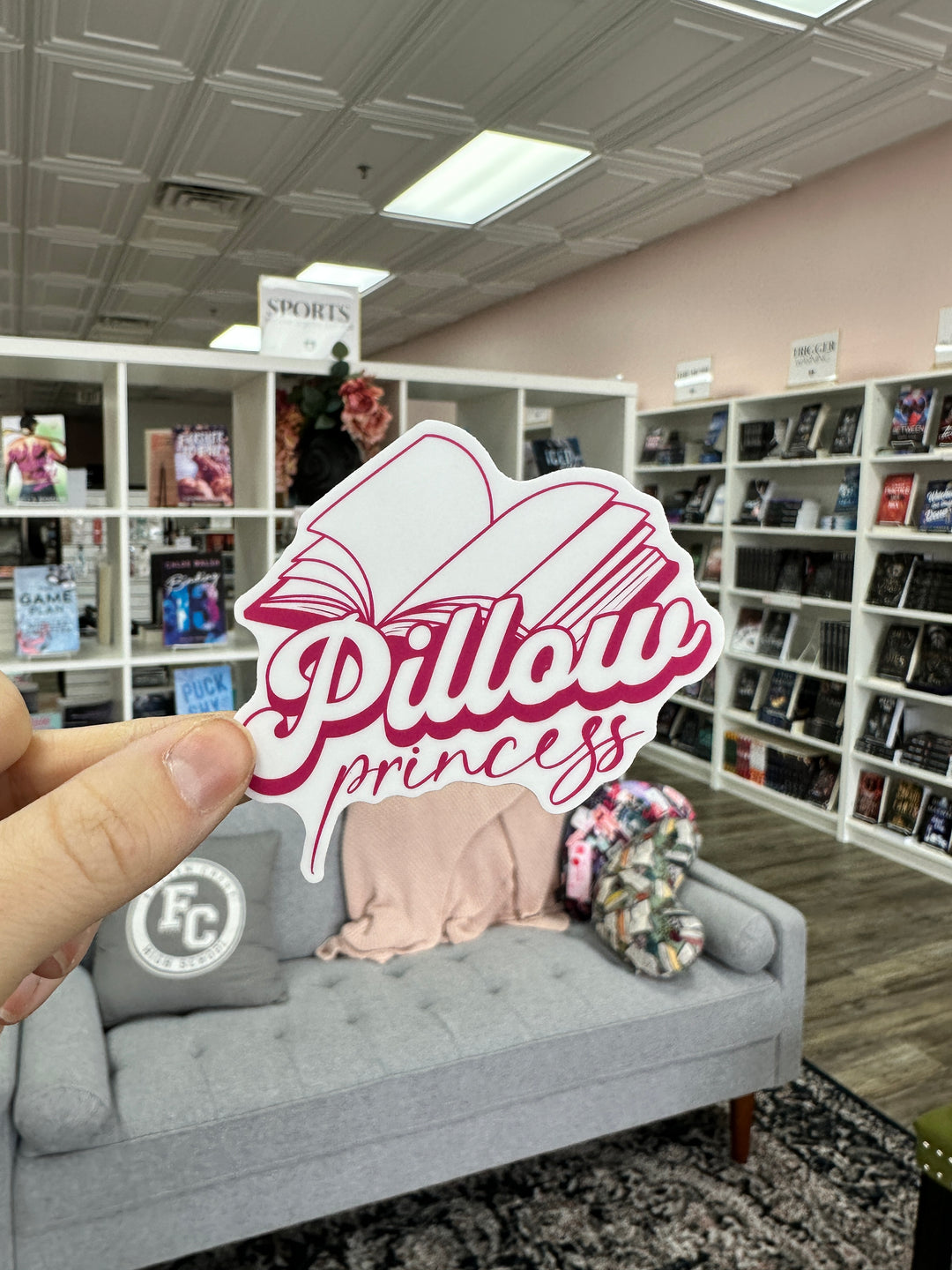 Pillow Princess Sticker