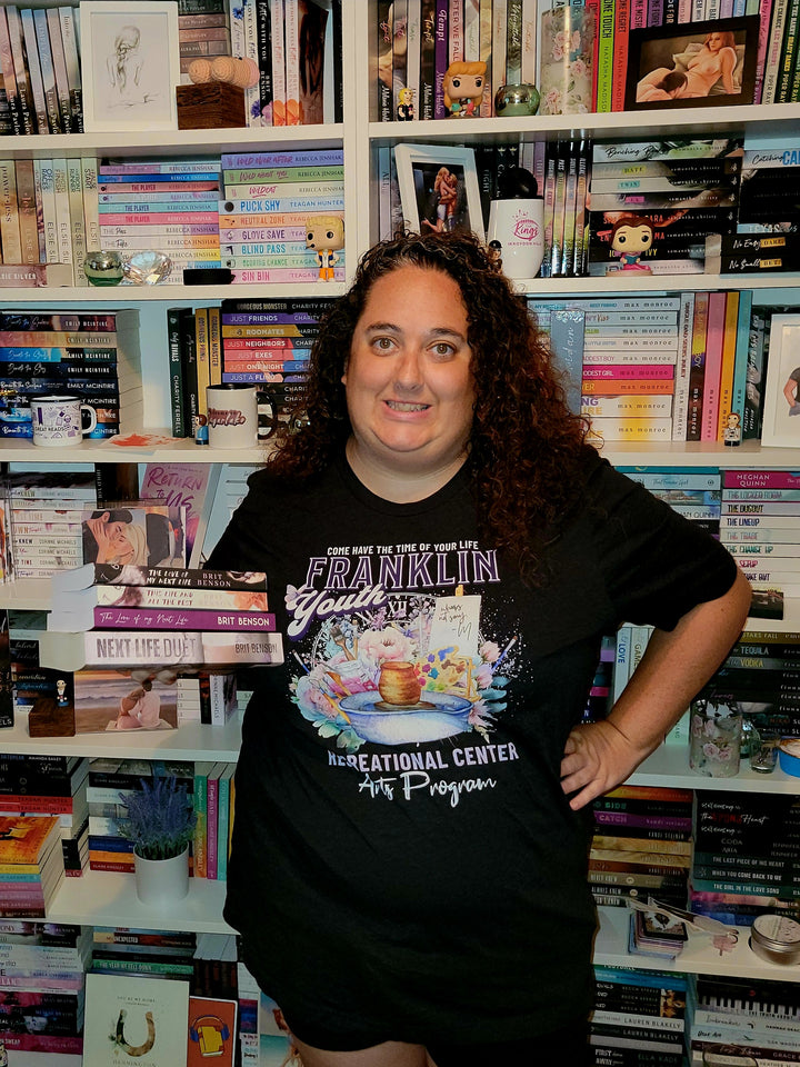 Brit Benson: Franklin Youth Center Unisex t-shirt - Novel Grounds