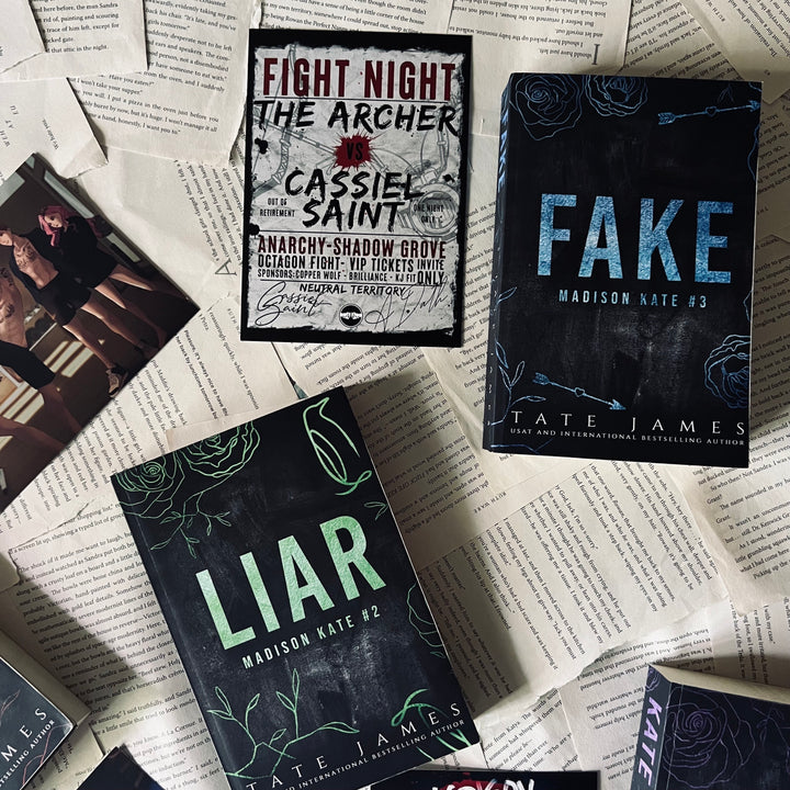 Tate James- Fight Poster Print - Novel Grounds