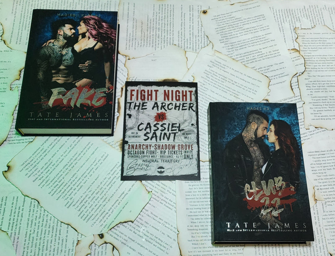 Tate James- Fight Poster Print - Novel Grounds