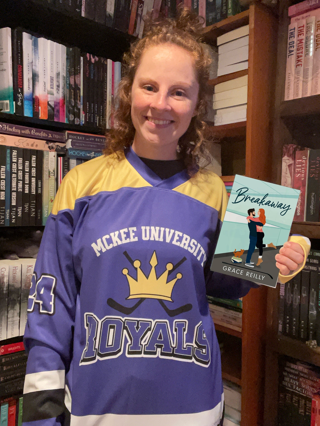 McKee University Royals Recycled Hockey Fan Jersey