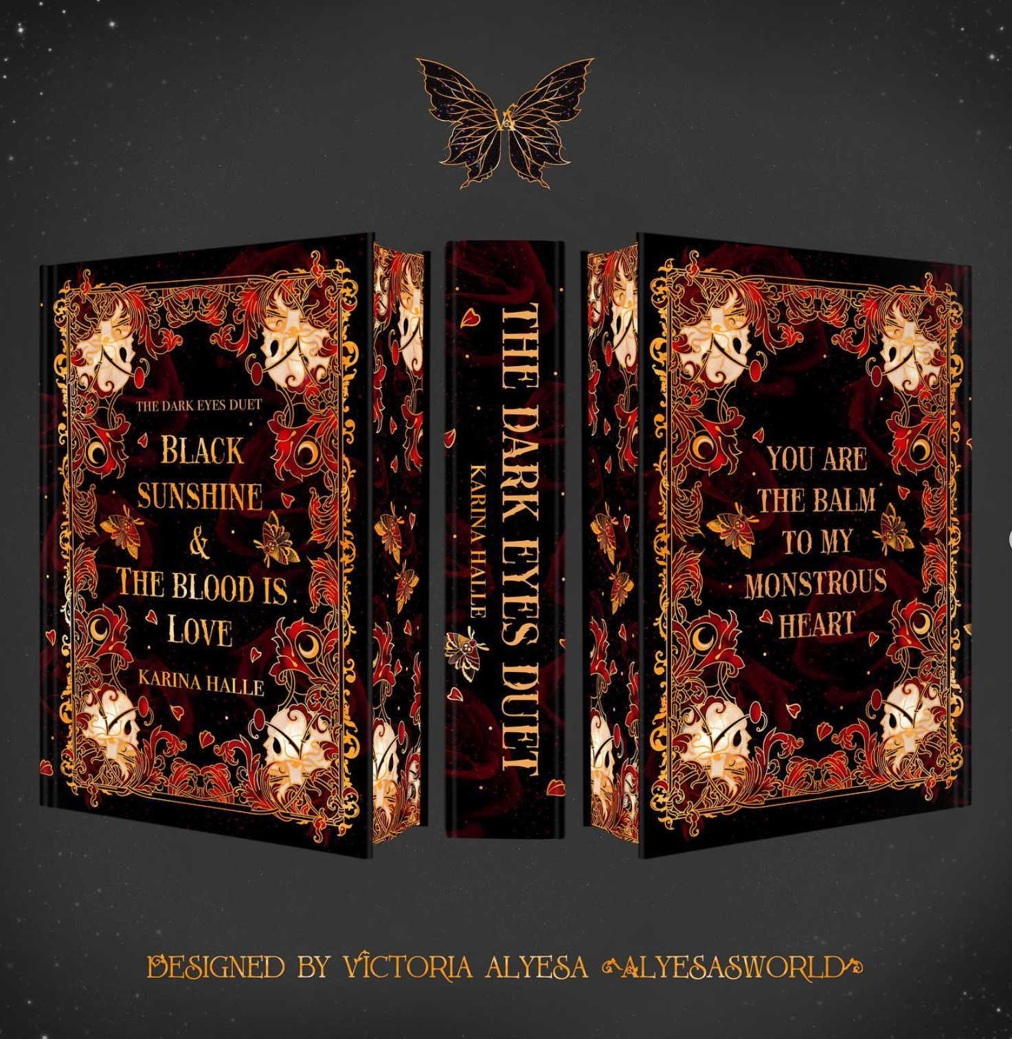 SIGNED- The Dark Eyes Duet- SPECIAL EDITION OMNIBUS (bookplate
