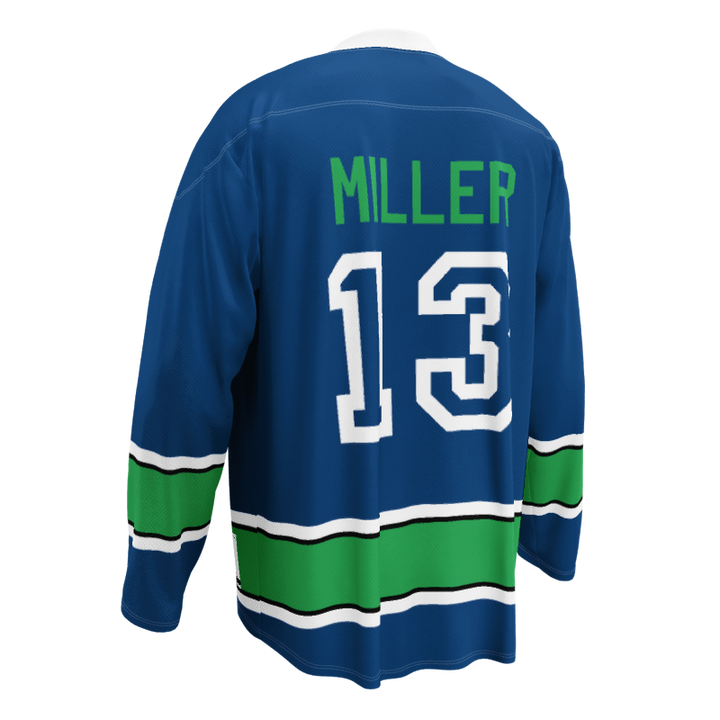 Carolina Comets Recycled Hockey Fan Jersey