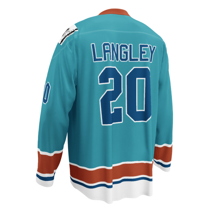 Jacksonville Rays Recycled Hockey Fan Jersey