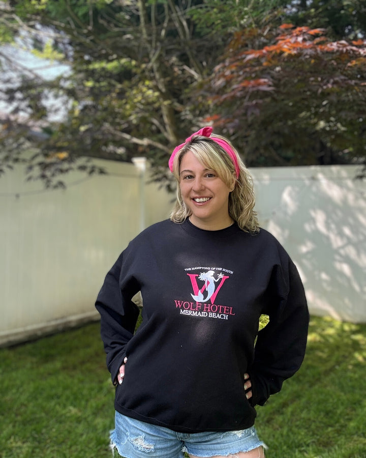 Mermaid Beach - Wolf Hotel Crew Unisex Sweatshirt