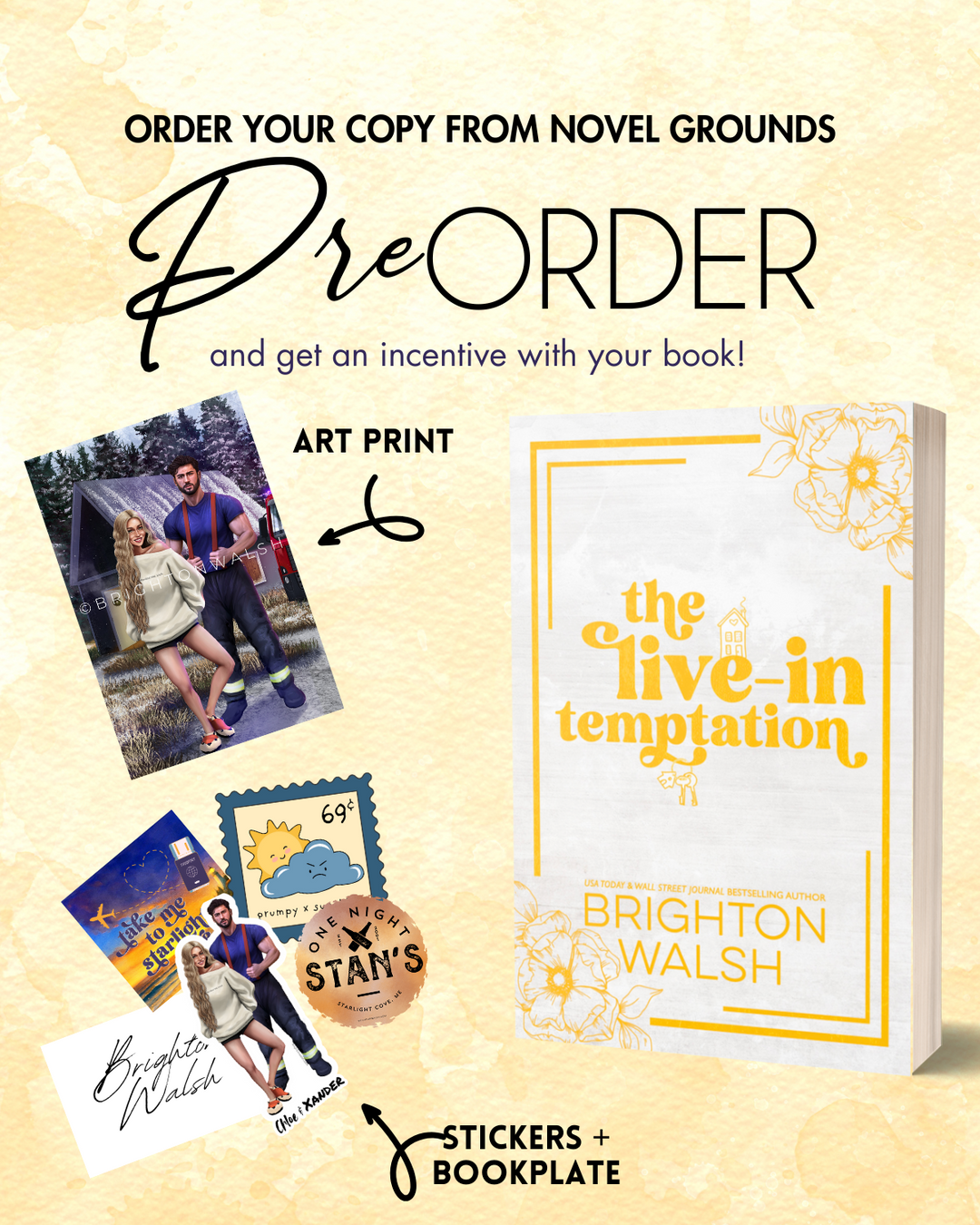 Pre-Order: The Live In Temptation (Steele Brothers of Starlight Cove, 2)