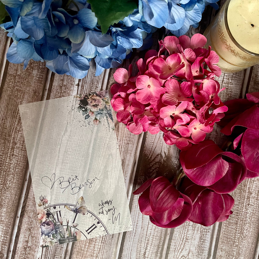 Next Life Duet Novel Notes® - Digitally Signed Overlay Print