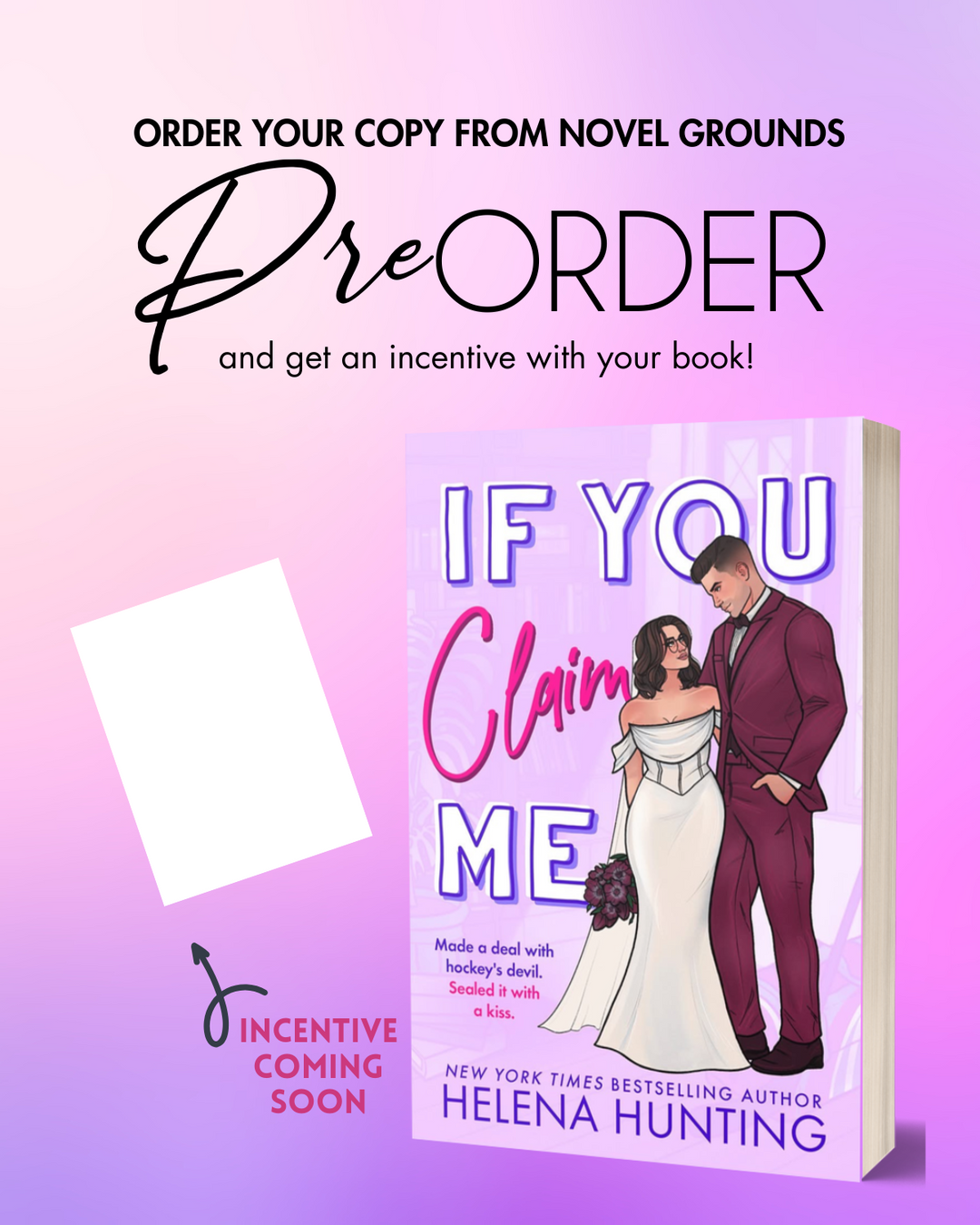 Pre-Order: If You Claim Me (The Toronto Terror Series)