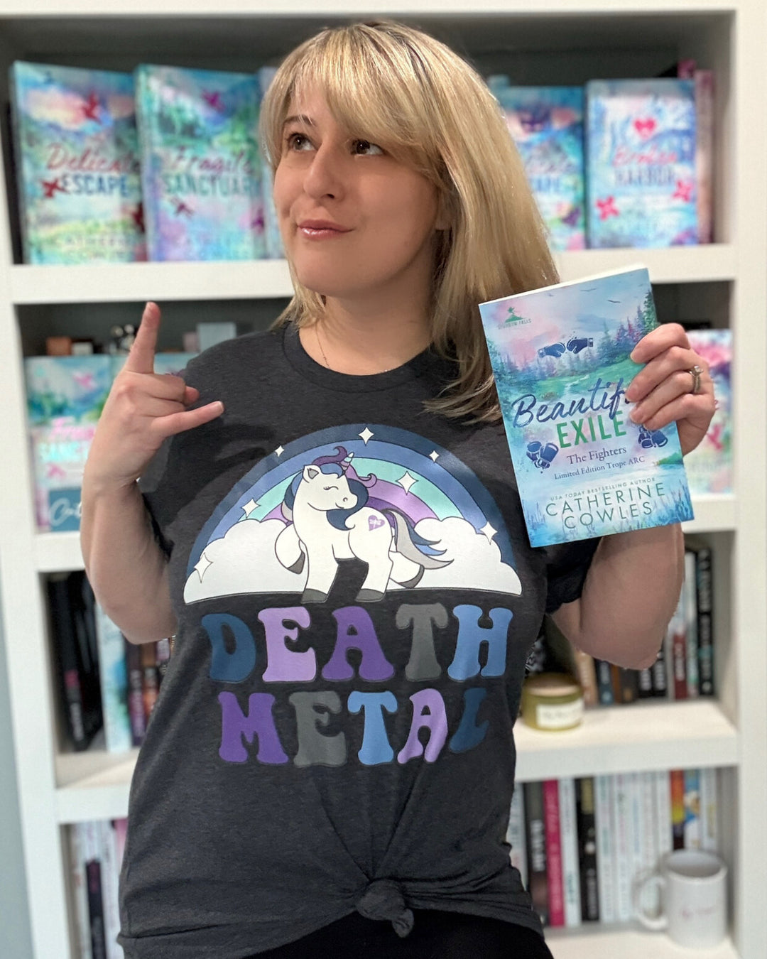 Death Metal Unicorn Unisex T-Shirt