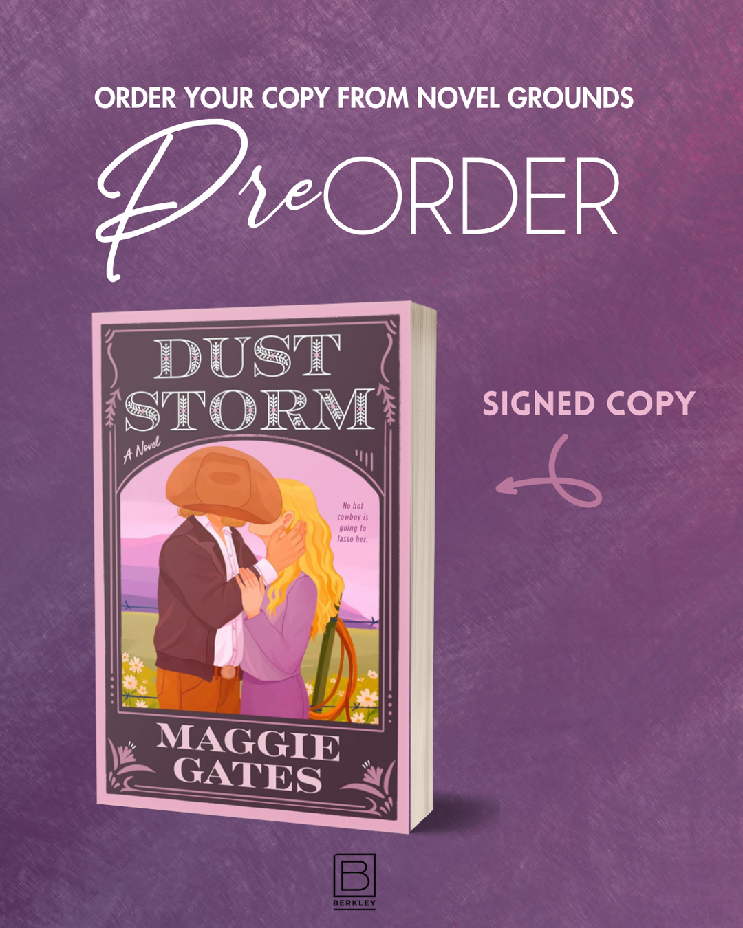 Pre-Order: Dust Storm (The Griffith Brothers) SIGNED