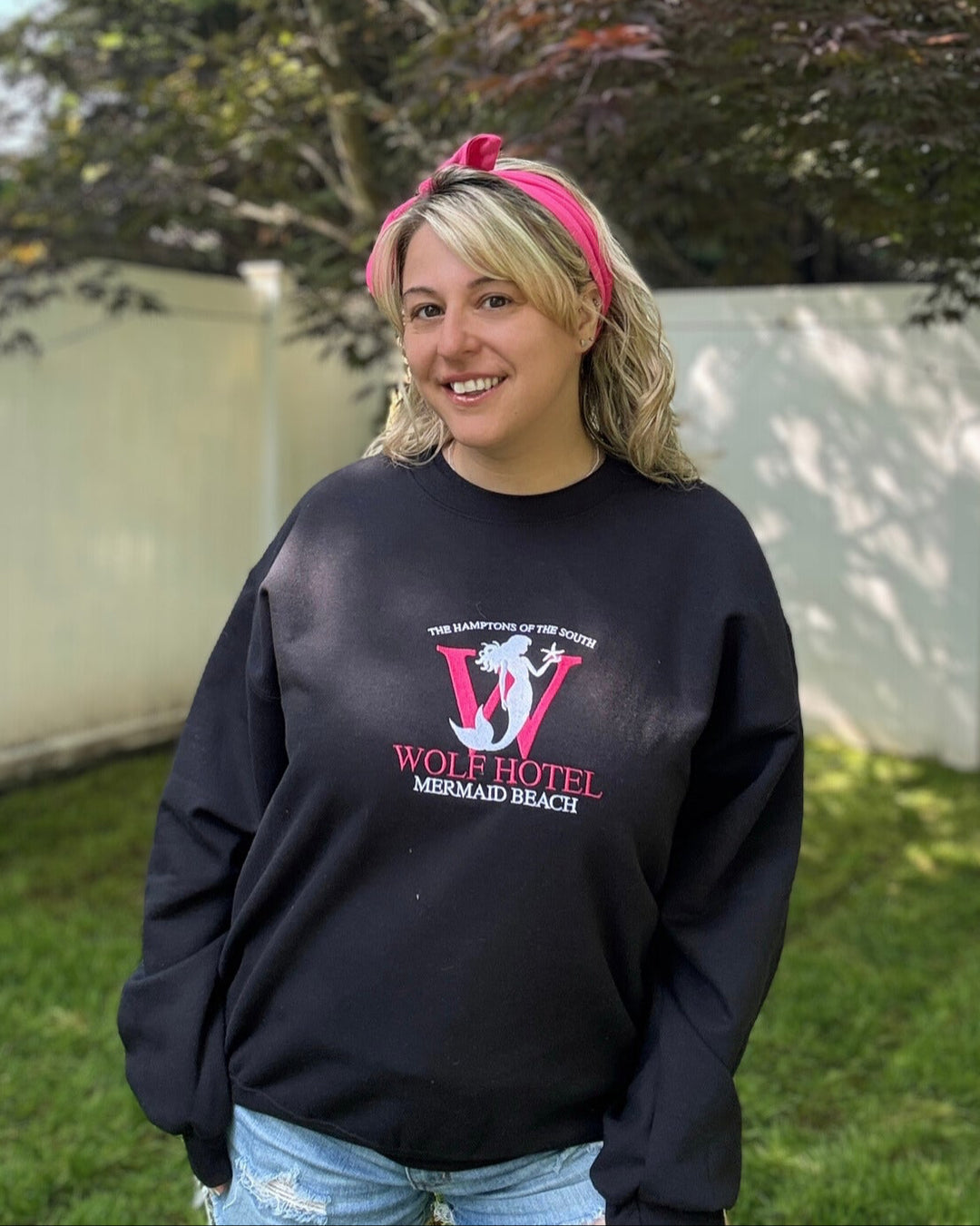 Mermaid Beach - Wolf Hotel Crew Unisex Sweatshirt