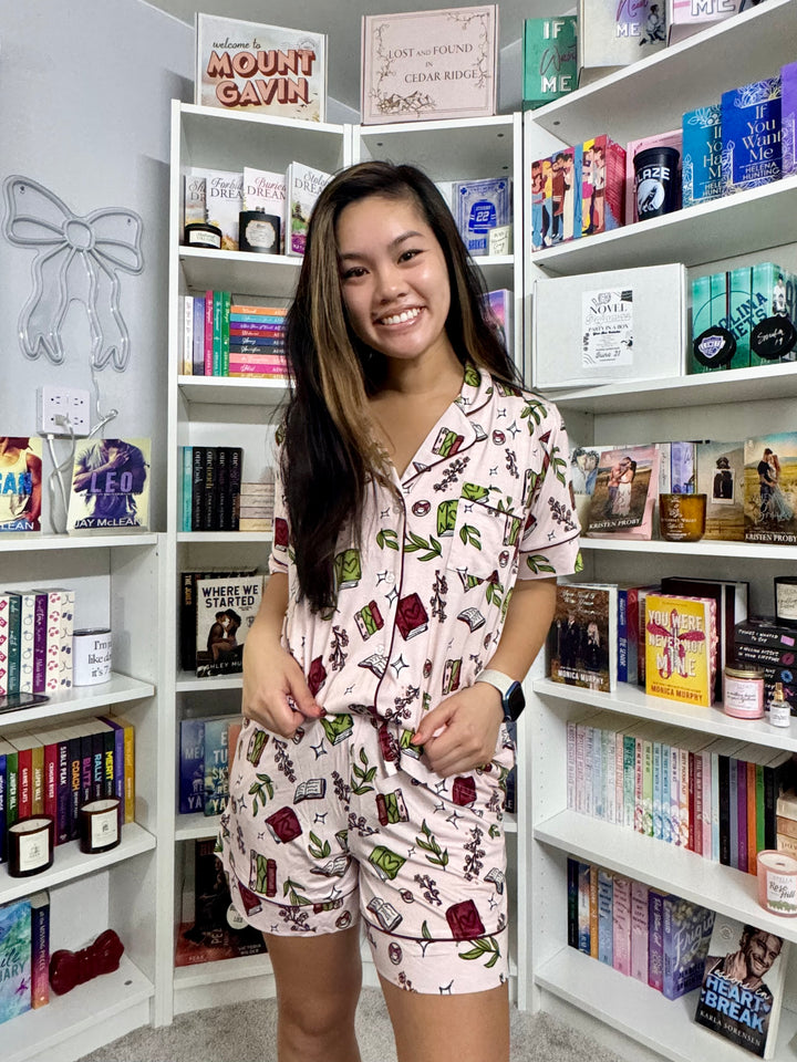 Novel Pajama Set - SHORTS