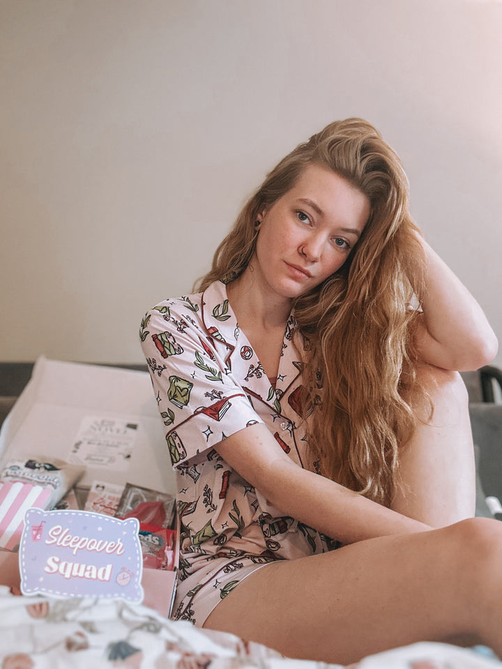 Novel Pajama Set - SHORTS