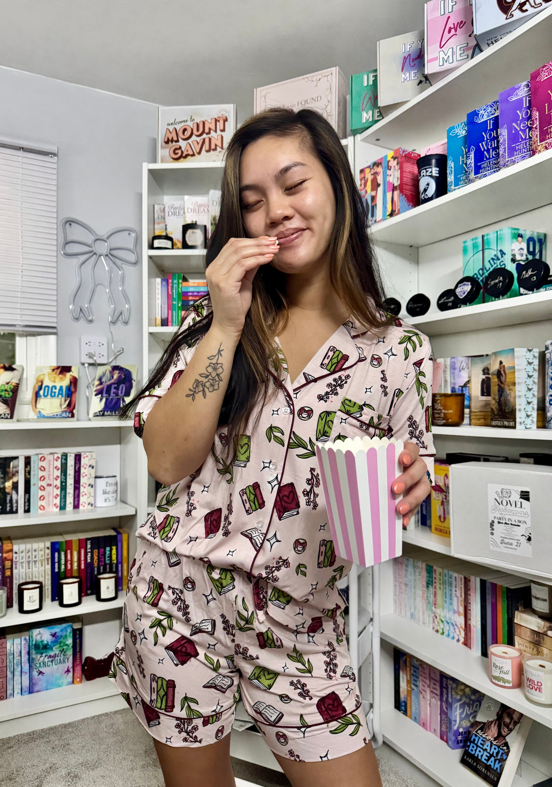 Novel Pajama Set - SHORTS