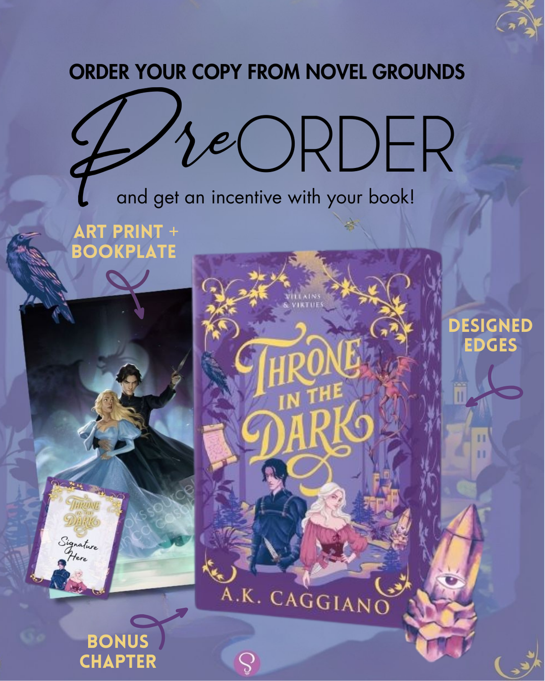 Pre-Order: Throne in the Dark