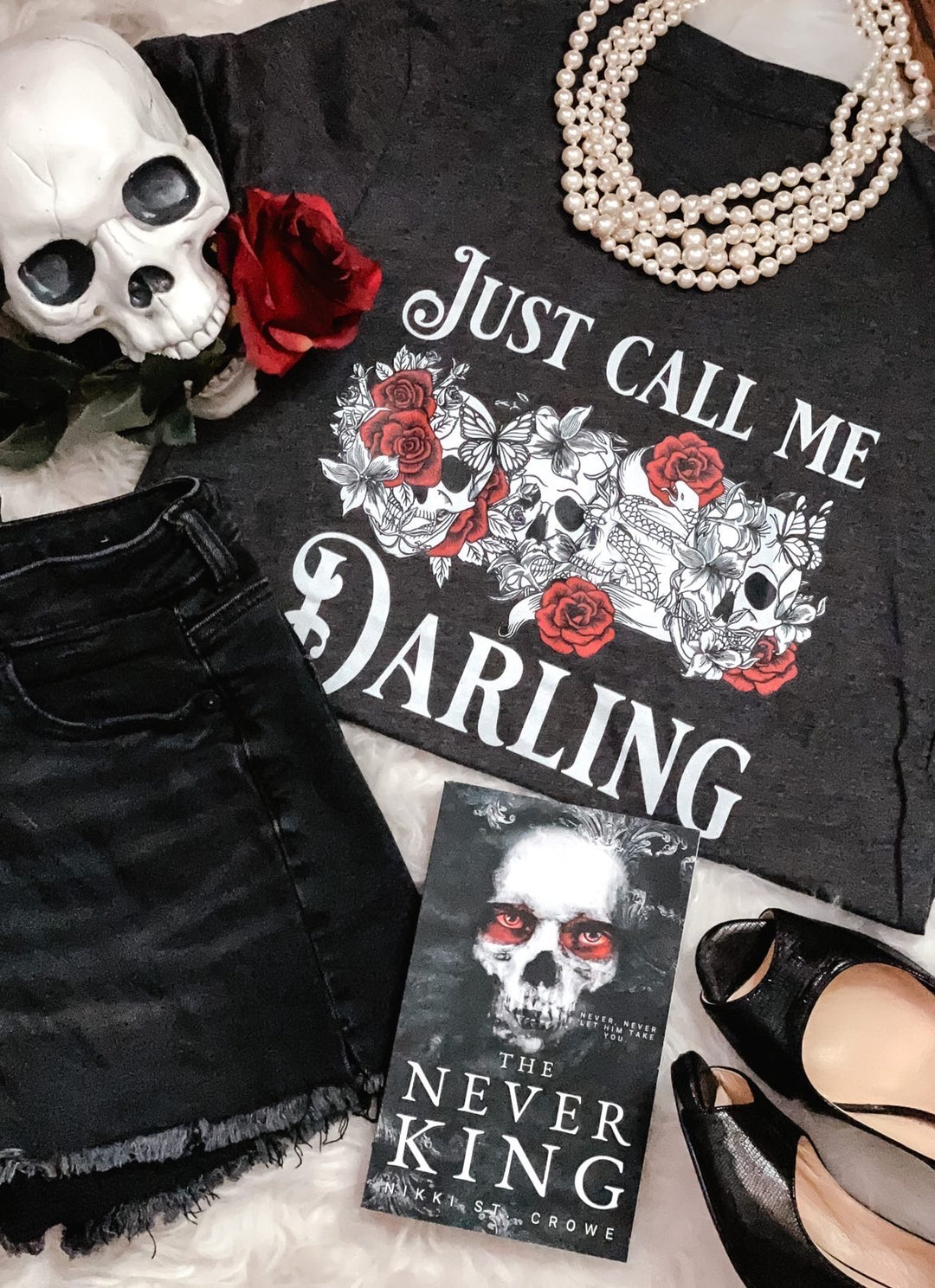 Nikki St. Crowe - Just call Me Darling Unisex t-shirt - Novel Grounds