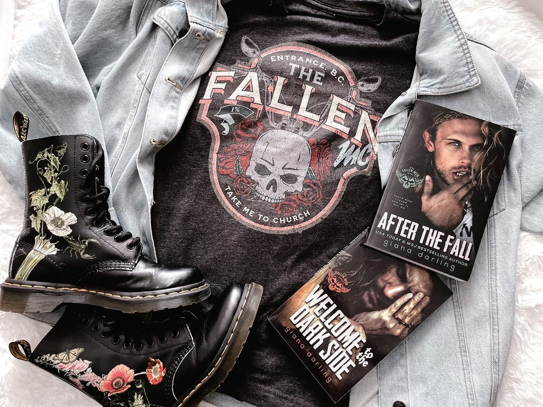 Giana Darling: The Fallen Men Church Unisex t-shirt - Novel Grounds