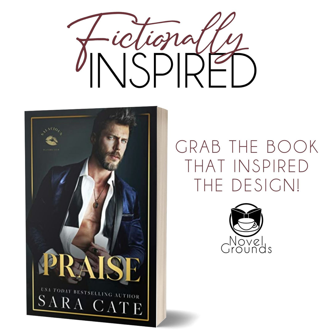 Sara Cate: Salacious Players Club Unisex t-shirt - Novel Grounds