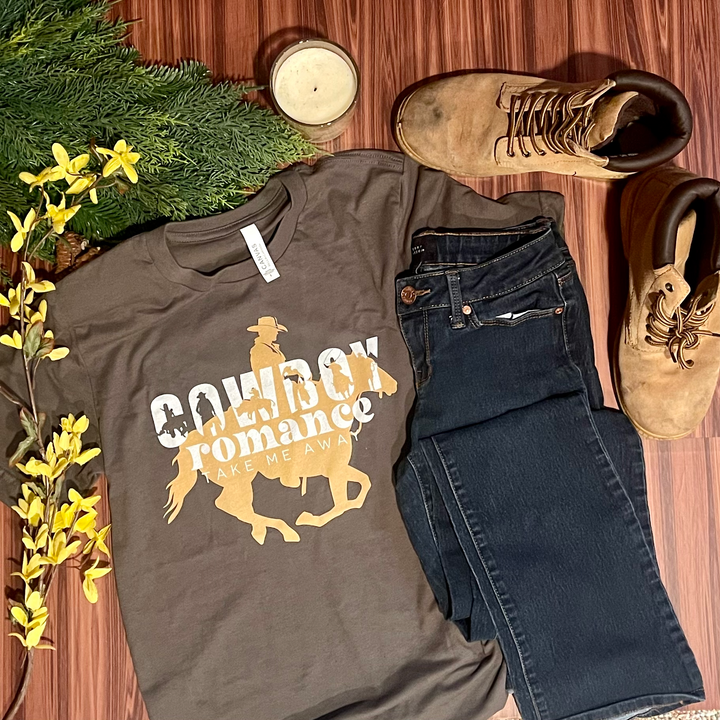 Camiseta unisex Romance vaquero