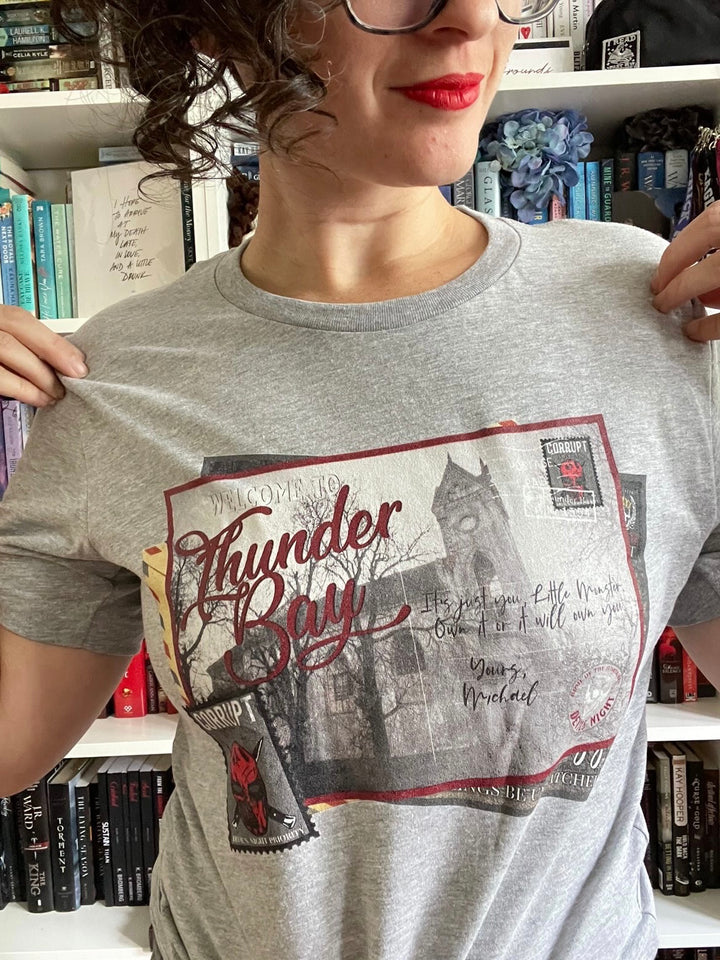 Penelope Douglas - LIMITED EDITION - Devil's Night Postcard Unisex t-shirt - Novel Grounds