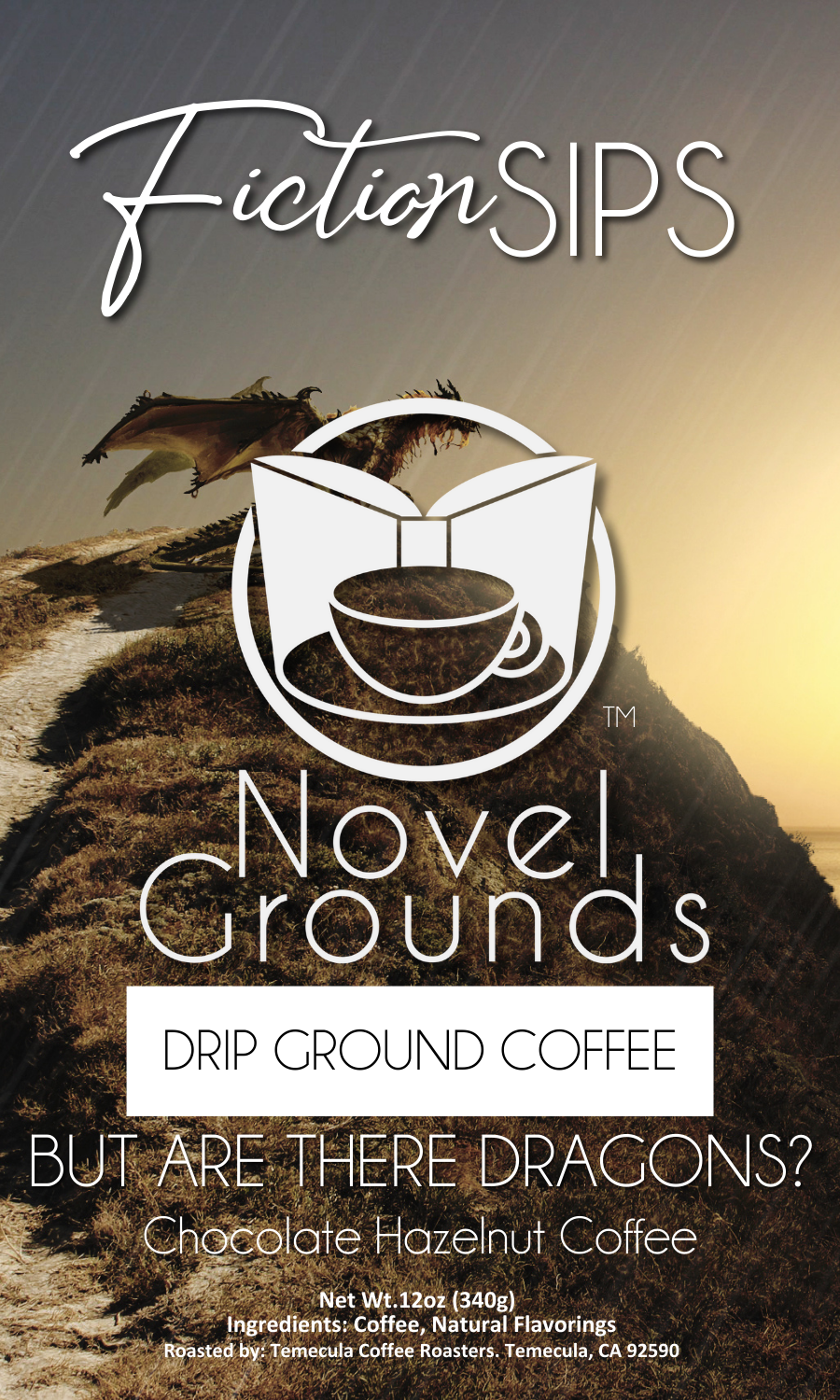 a flyer for a coffee shop with a picture of a coffee cup on top of