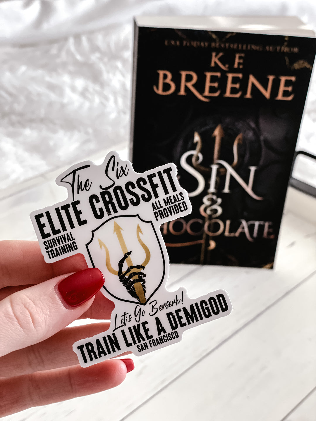 KF Breene - The Demigod Elite Bootcamp Sticker - Novel Grounds