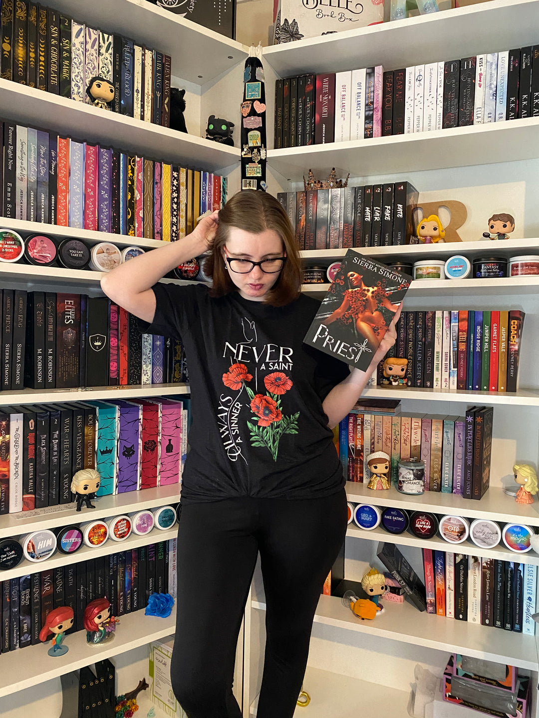 Sierra Simone: Always A Sinner Unisex t-shirt - Novel Grounds