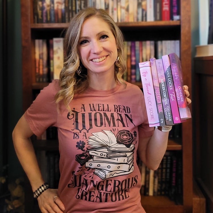 A Well Read Woman Short-sleeve unisex t-shirt - Novel Grounds