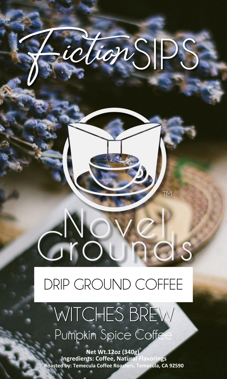 a flyer for a coffee shop with a cup of coffee