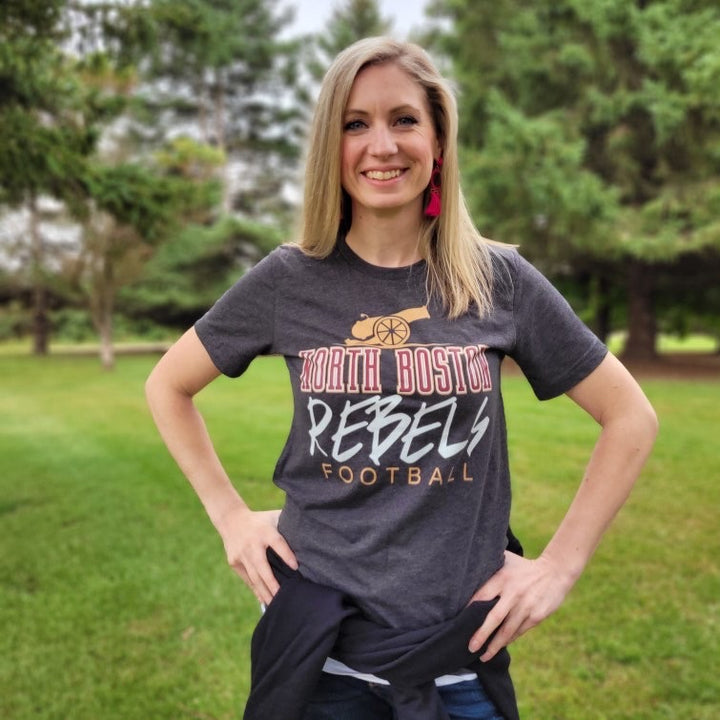 Kandi Steiner - North Boston Rebels Football Unisex t-shirt - Novel Grounds