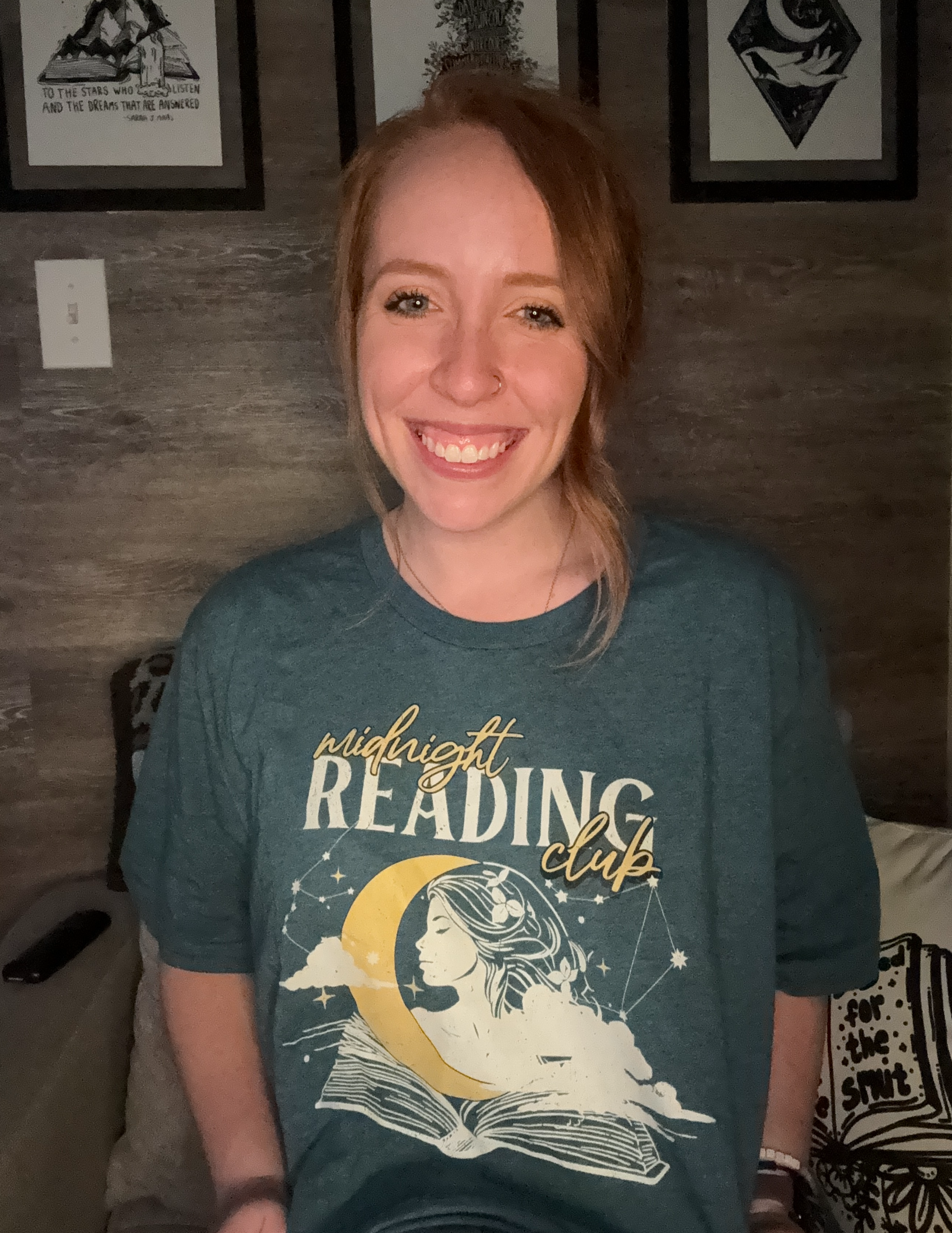 Midnight Reading Club Unisex T-Shirt – Novel Grounds
