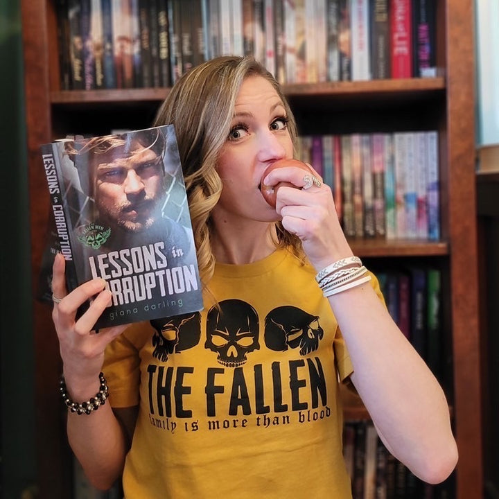 Giana Darling - The Fallen Men Short-sleeve unisex t-shirt - Novel Grounds