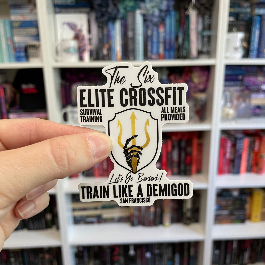 KF Breene - The Demigod Elite Bootcamp Sticker - Novel Grounds