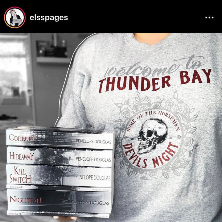 Penelope Douglas - Devils NIght Sweatshirt - Novel Grounds